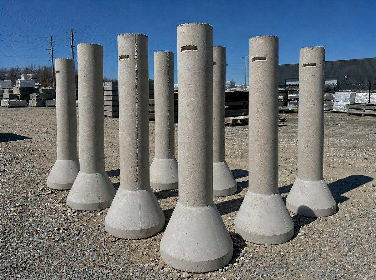 Post Foundation Blocks Casey Concrete — Ready-Mix, Precast & Hardscape in NS & NB